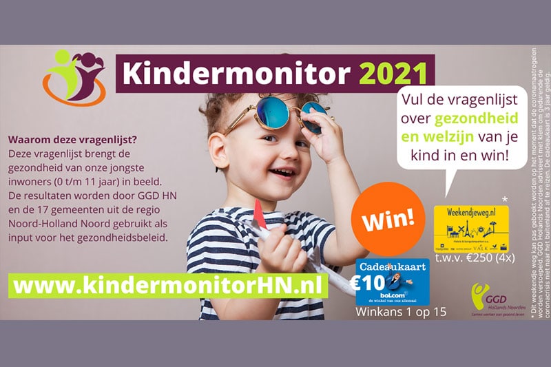 Hoe gaat het met je kind? Kindermonitor 2021 – GGD Hollands Noorden