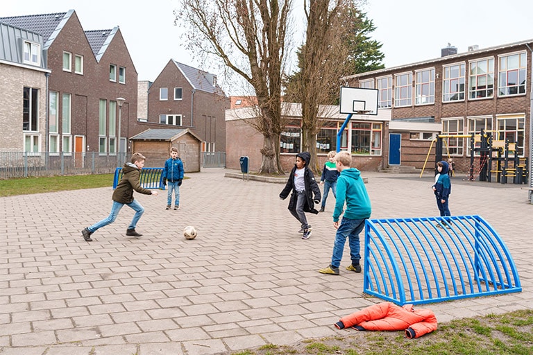 schoolplein BSO IKC Haven 48 in Den Helder